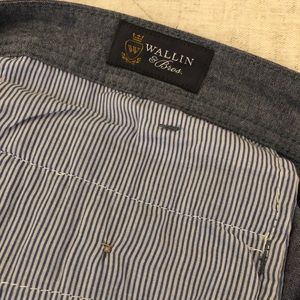 Wallin & Bros. Cotton Blue Shorts